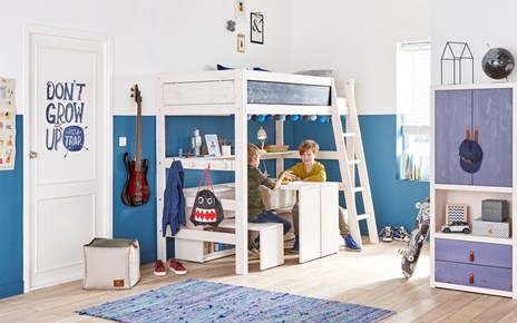 Lifetime Kidsrooms Kinderzimmermöbel Highrise Bett Wohndesign Maierhofer