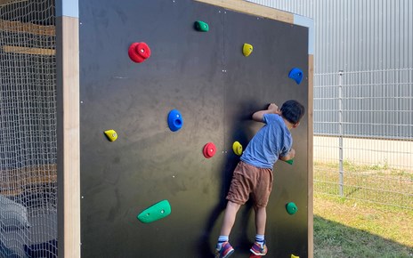 Kinderecke Kletterwand Kinderecke Kletterwand