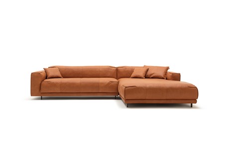 freistil Rolf Benz 136 Sofa Leder Ecksofa Recamiere Wohndesign Maierhofer
