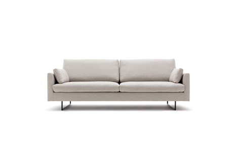 freistil 134 Einzelsofa Wollstoff Kvadrat Stahlkufe Wohndesign Maierhofer