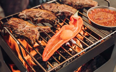 höfats BEER BOX Feuerkorb Grillaufsatz Wohndesign Maierhofer