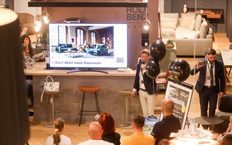 Alfred Maierhofer über das erste Rolf Benz Haus Österreichs Alfred Maierhofer über das erste Rolf Benz Haus Österreichs