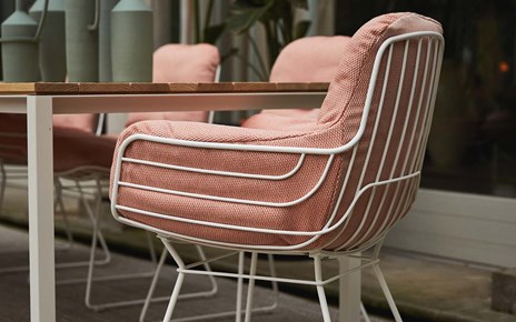 Freifrau Leyasol Outdoor Armchair High weiss Wohndesign Maierhofer