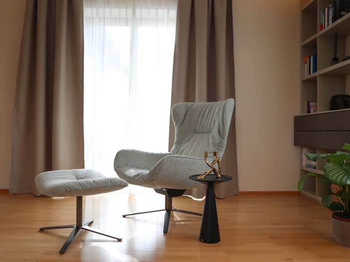 Wohnzimmer in Pastell