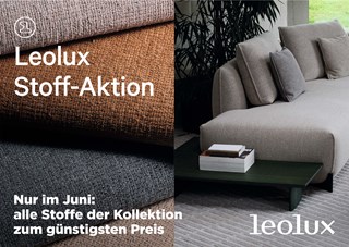 Leolux Stoff-Aktion Juni 2025 Wohndesign Maierhofer Leolux Stoff-Aktion Juni 2025 Wohndesign Maierhofer