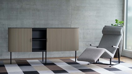 wogg 82 Rollfront Sideboard bei Wohndesign Maierhofer