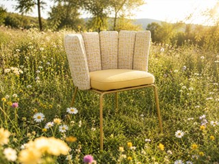 KFF Gaia Outdoor Sessel Gelb