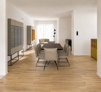Visualisierung Rendering Essbereich (c) Wohndesign Maierhofer