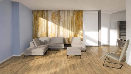 Visualisierung Rendering Wohnbereich (c) Wohndesign Maierhofer