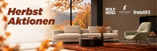 Herbst Aktionen Möbel Rolf Benz Freifrau Freistil Wohndesign Maierhofer
