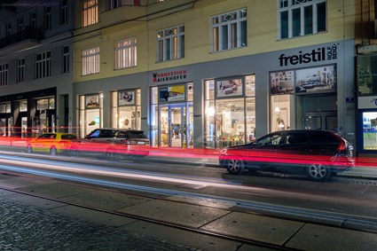 Freistil & Schlafsofa Store Wien Aussenansicht
