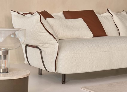 Cierre Sofa Stoff Leder Armlehne verstellbar Wohndesign Maierhofer