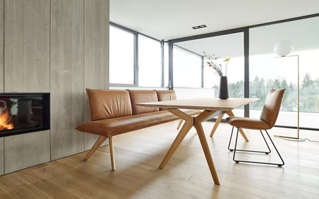 Haas Möbel Esszimmer Tische Stühle Massivholz Leder Wohndesign Maierhofer